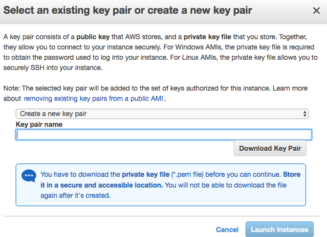 key pair